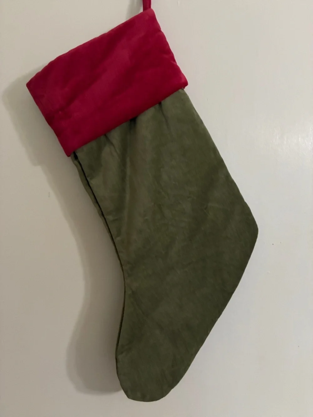 Pottery Barn - Velvet Stocking, Personalized: HEATHER
